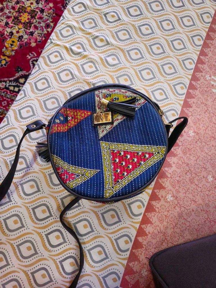 Boho Round Sling Bag