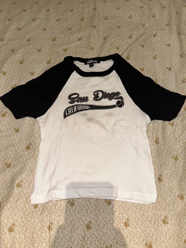San Diego California Baseball Tee