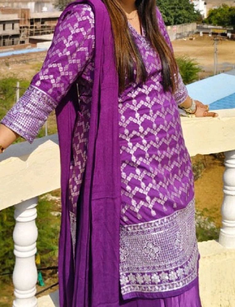 Purple Kurta (only kurti)