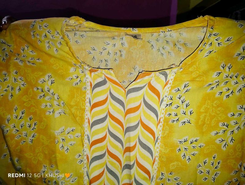 yellow suit set