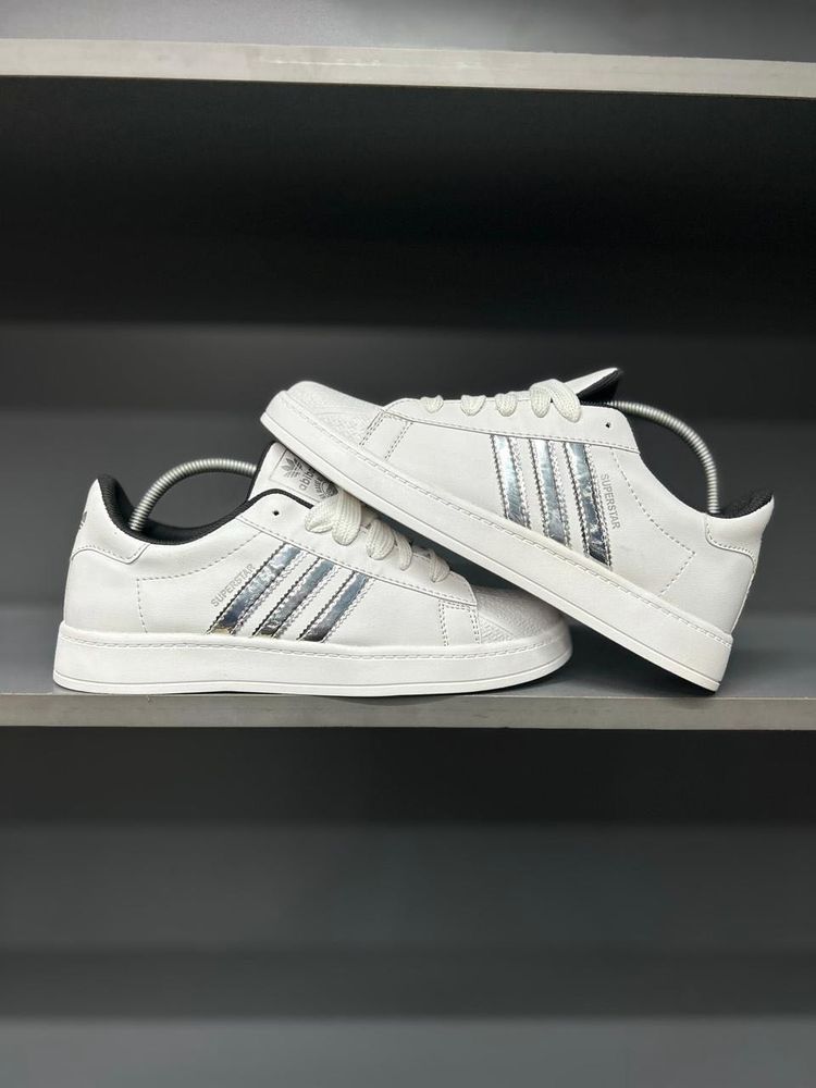 Puma superstar silver