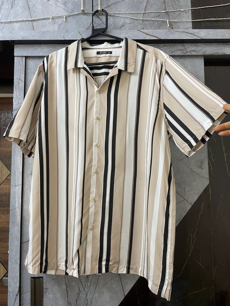 Zudio Men's Striped Shirt