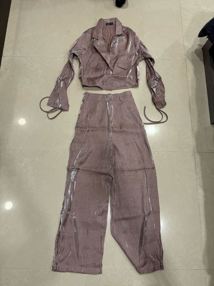 Metallic Chic Co-ord Set