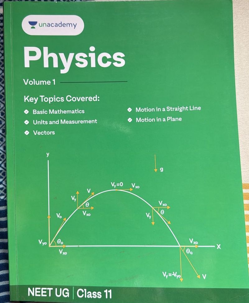 Unacademy Physics Volume 1 NEET UG Class 11