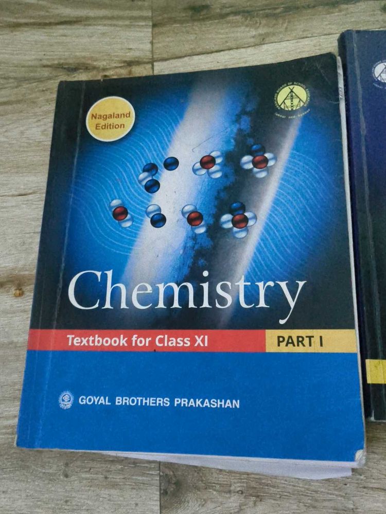 class 11 science books (physics and chem)