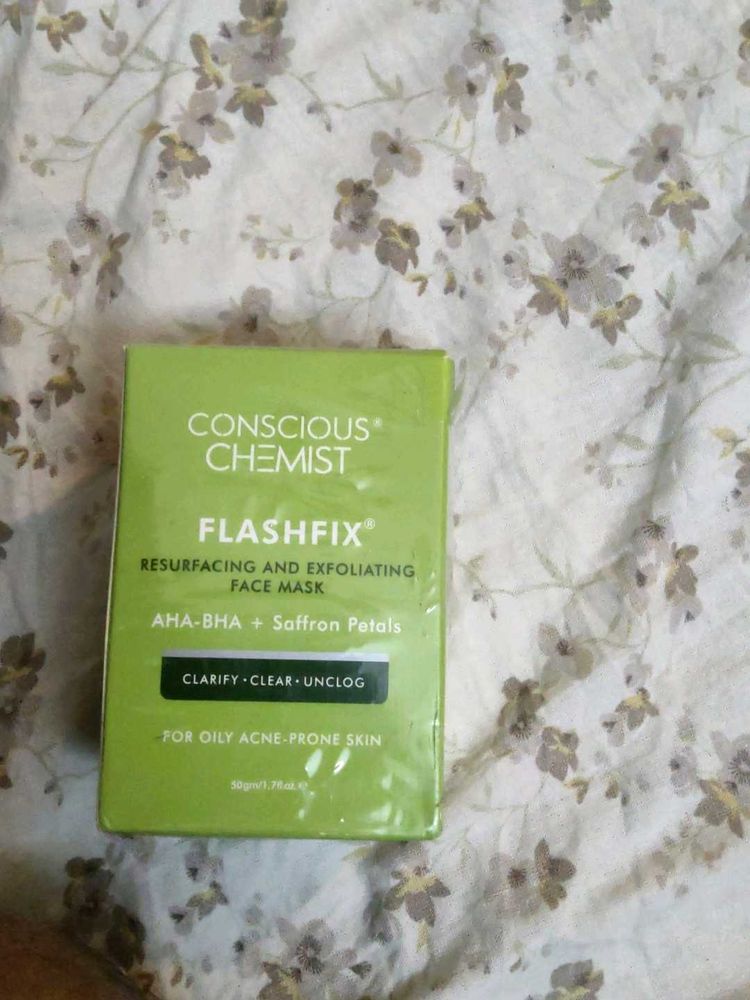Conscious Chemist Flashfix Face Mask
