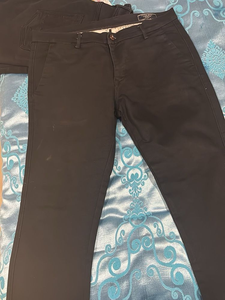 Men's Black Chinos