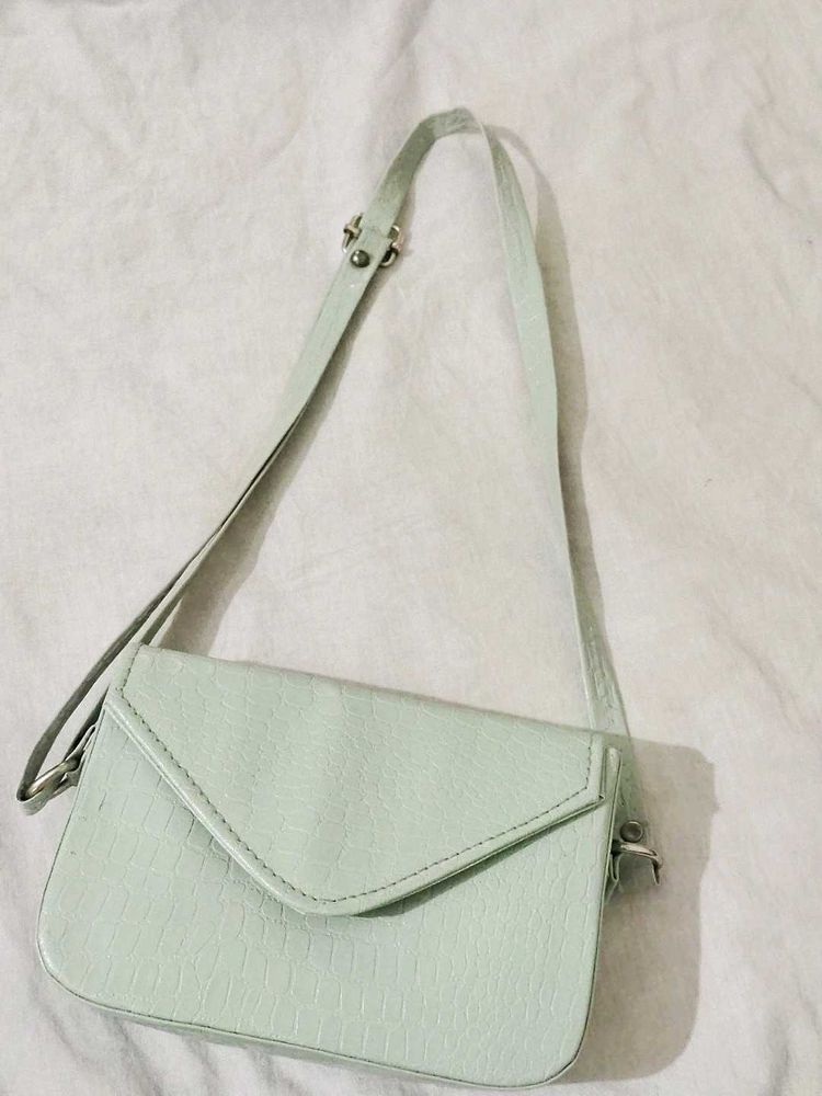 Light Green Shoulder Bag