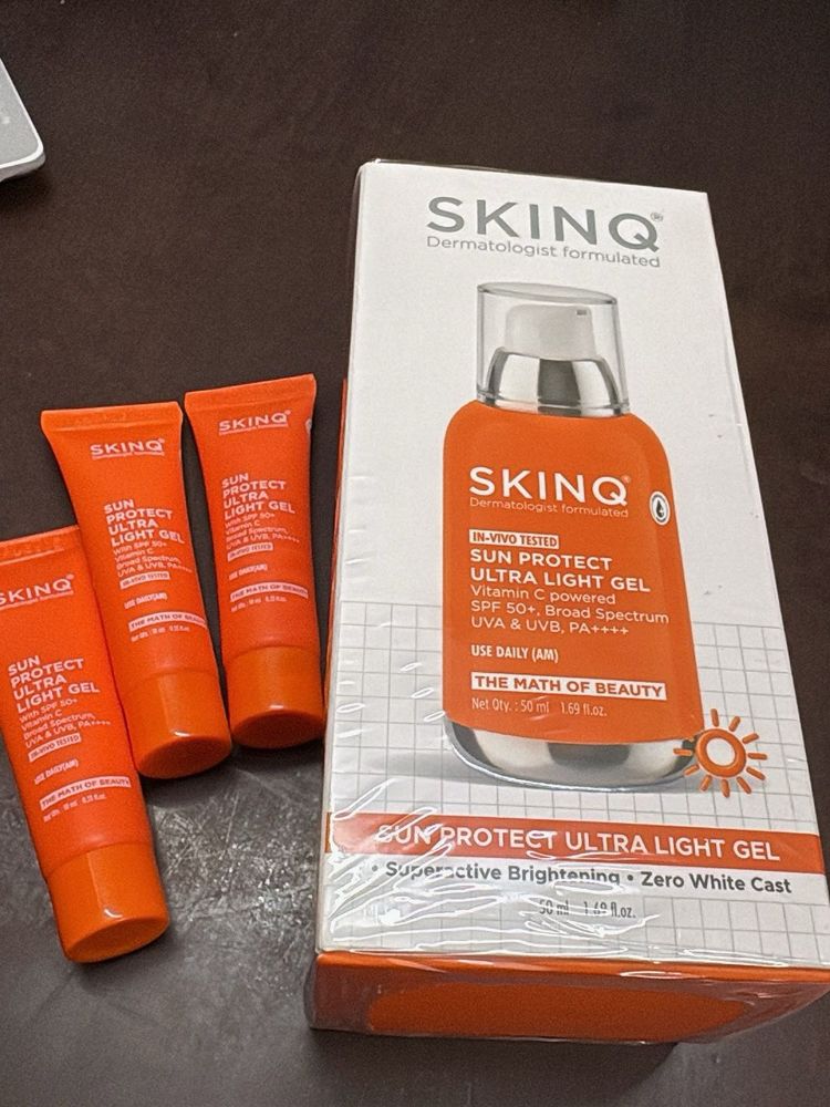 SKINQ Sun Protect Ultra Light Gel Set