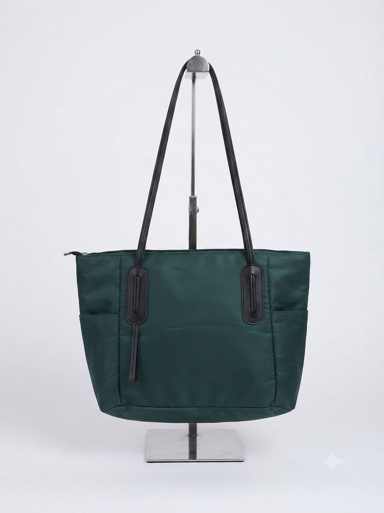 Stylish Green Tote Bag