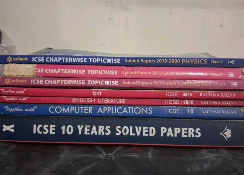 ICSE Previous Year Solved Papers Books Class 10