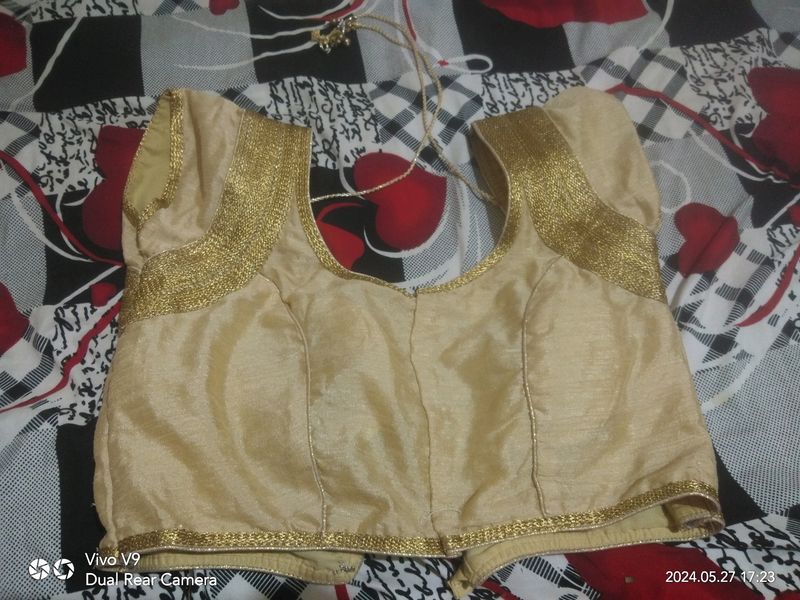 Gold Embellished Blouse