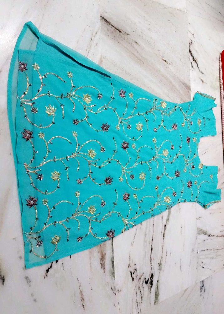 Fully Embroidery Kurti With Lining