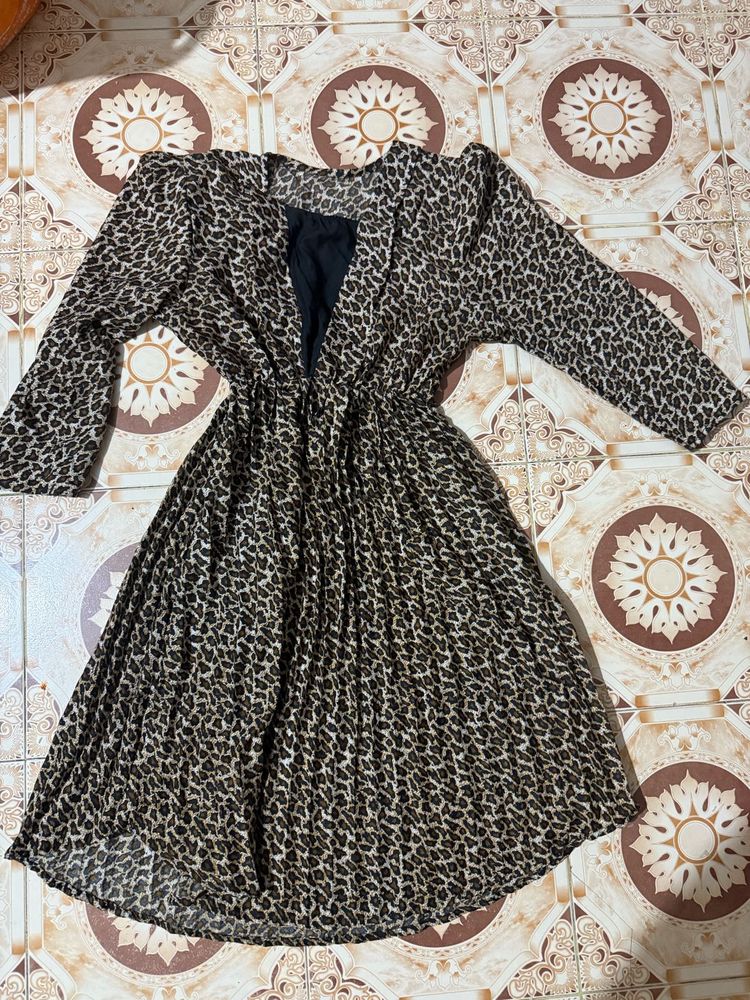 Leopard Print Dress