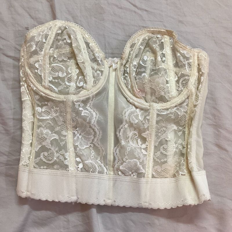Vintage Goddess Lace Corset Bra