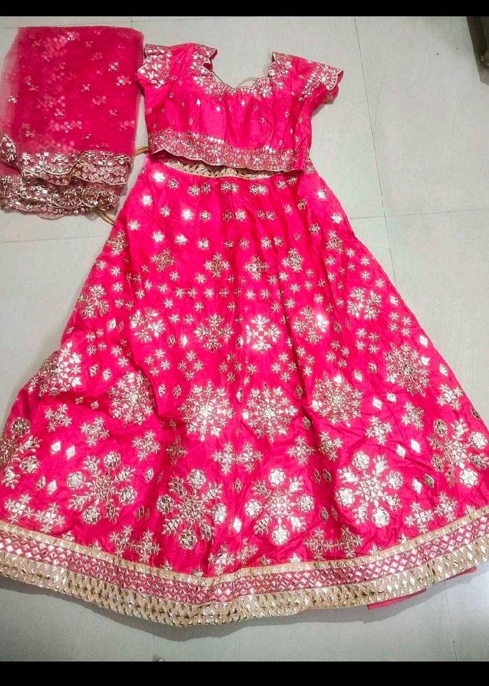 Embroidered Sequined Lehenga Brand New