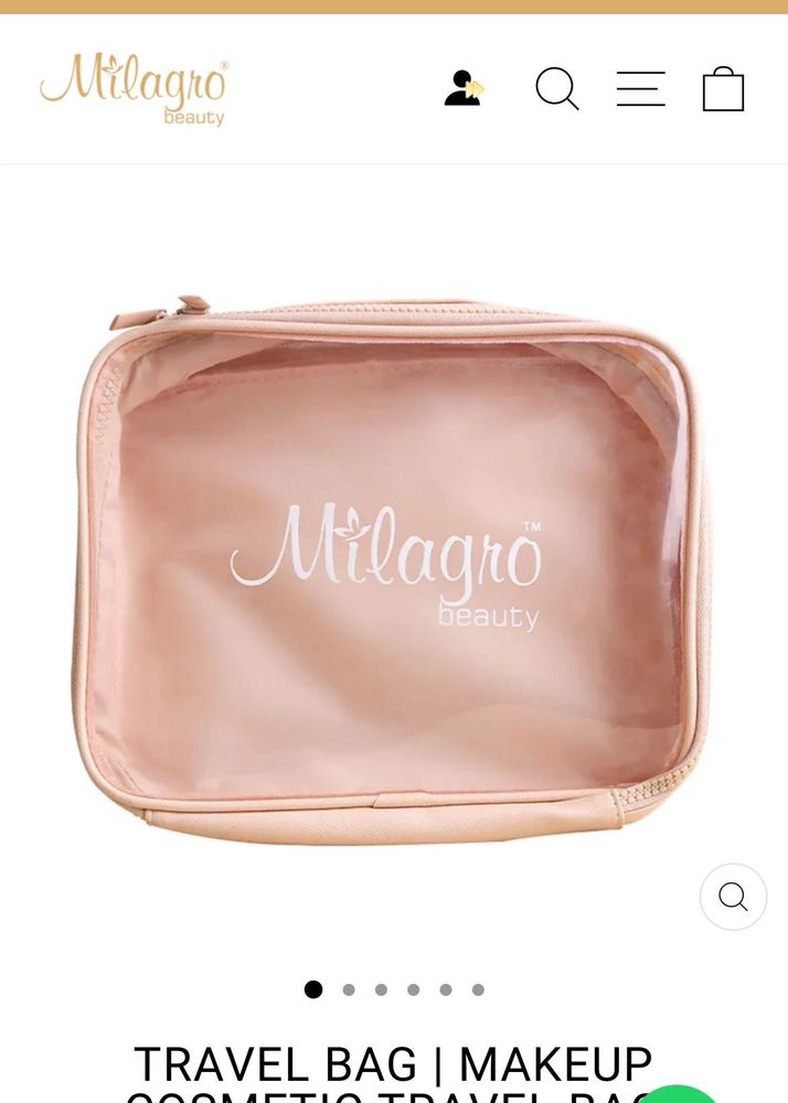 Milagro Makeup TRAVEL BAG 🧳