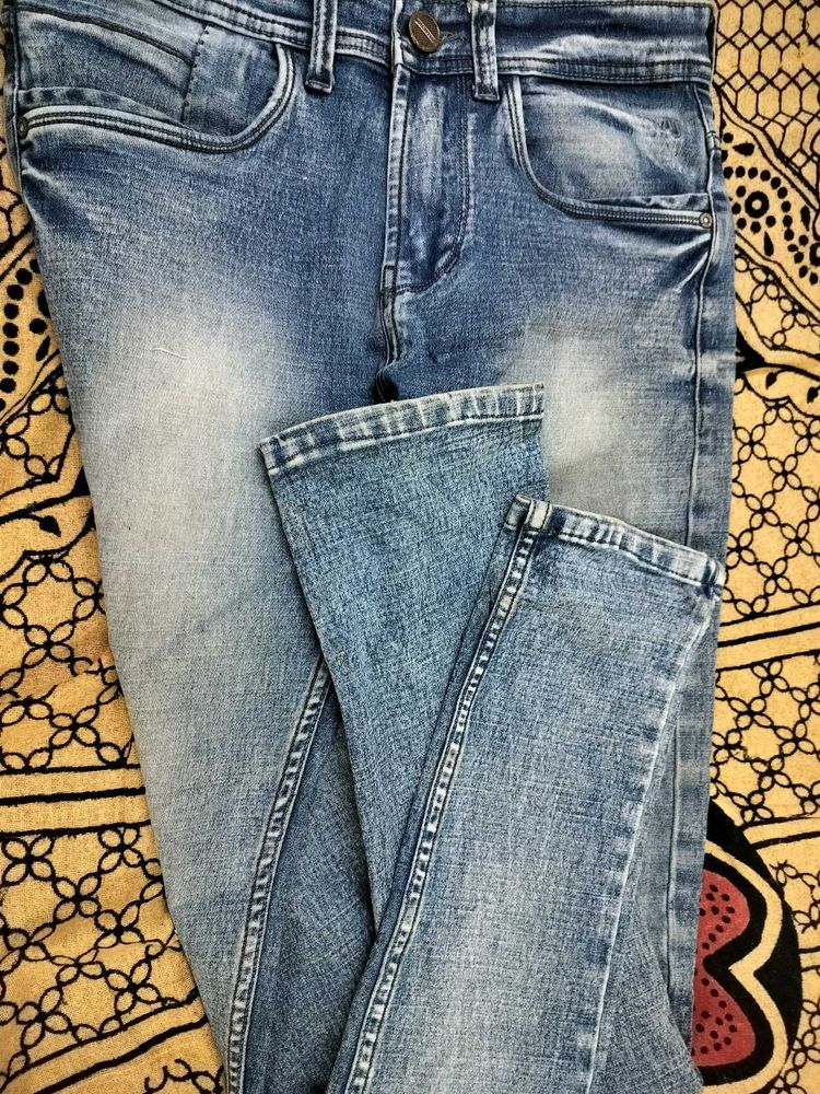 Stylish Blue Denim Jeans