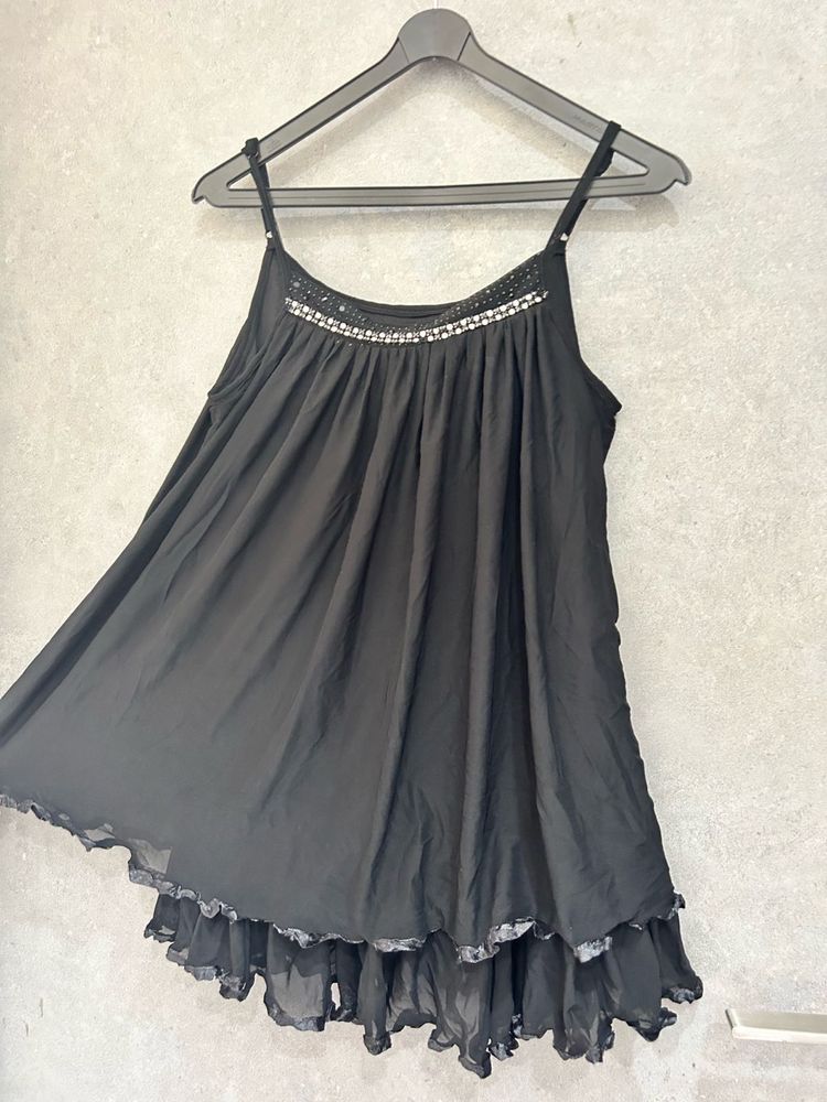Black Spaghetti Strap Top