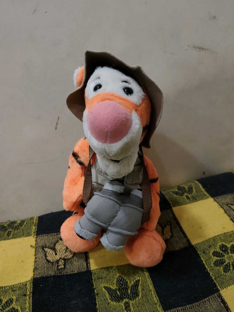 Tigger Plush Toy with Binoculars
