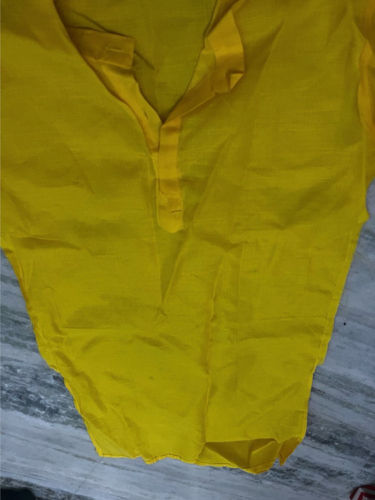Haldi yellow Kurta
