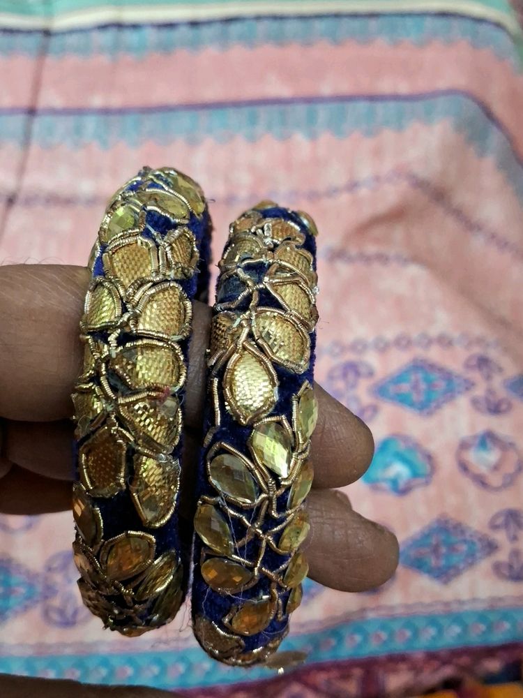Gota Patti  Velvet  Kangan
