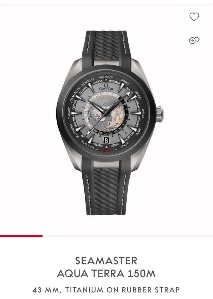 Brand - Omega # For - Men's # Model - Aquaterra Wo