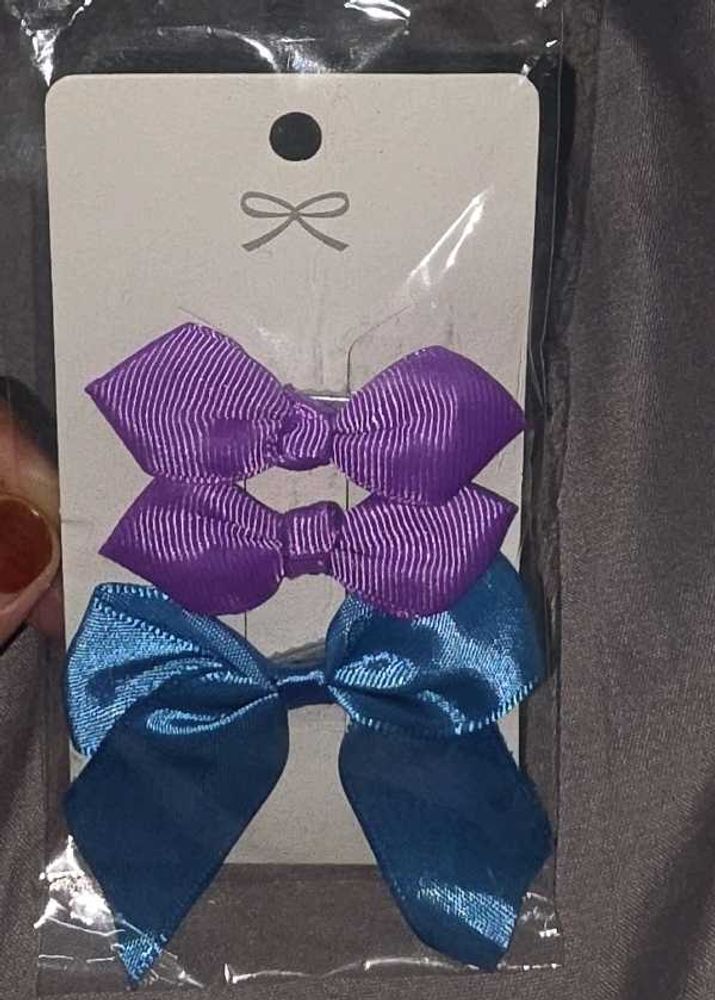 Cute Bow Hair Clips Set