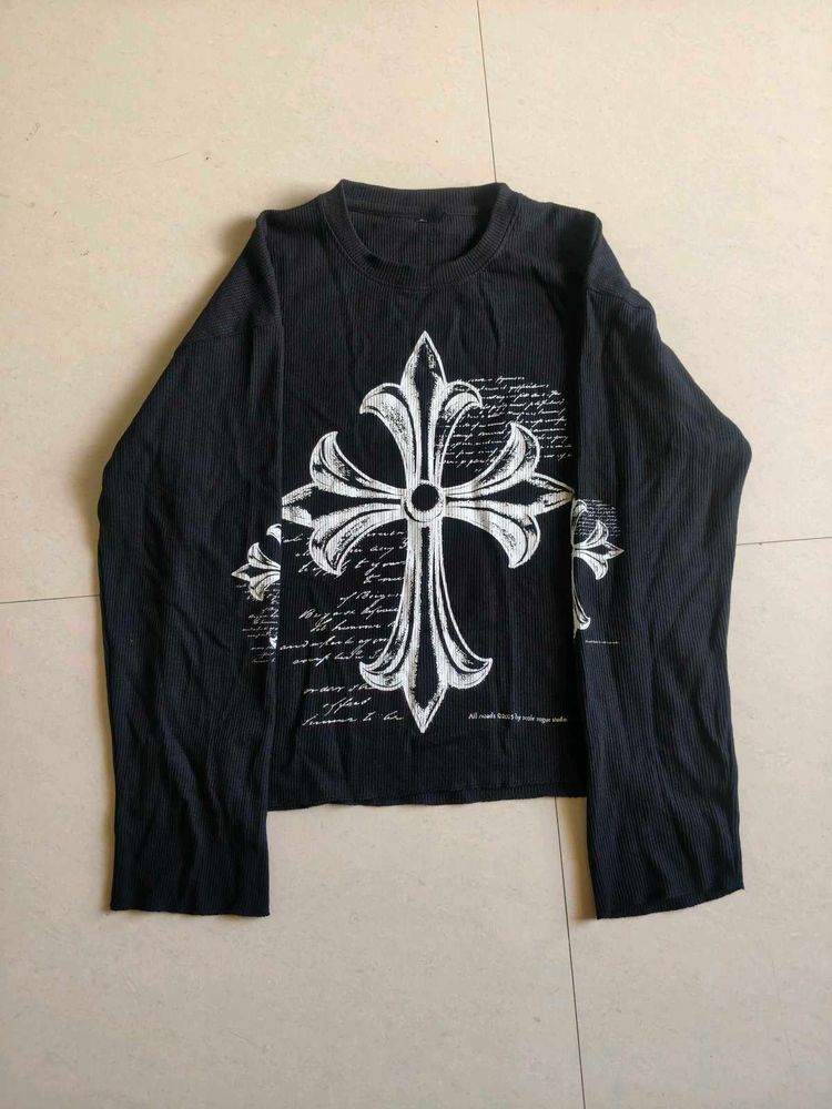 Black Chrome Hearts T-shirt