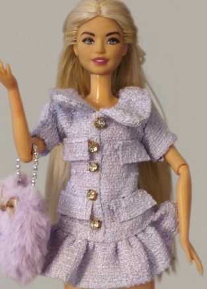 OOAK rerooted Barbie doll