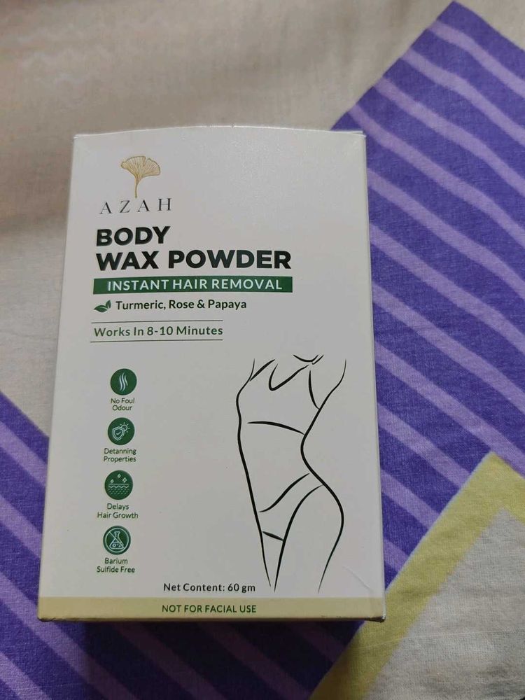 Azah Body Wax Powder Instant Hair Removal