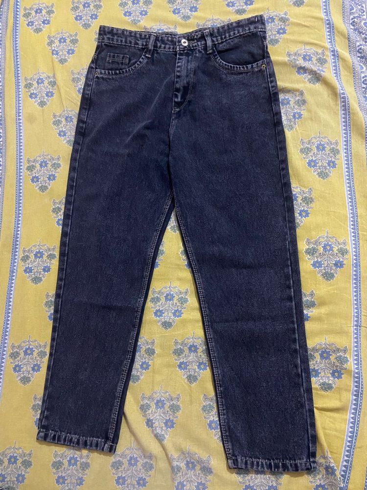 Dark Wash Straight Leg Jeans