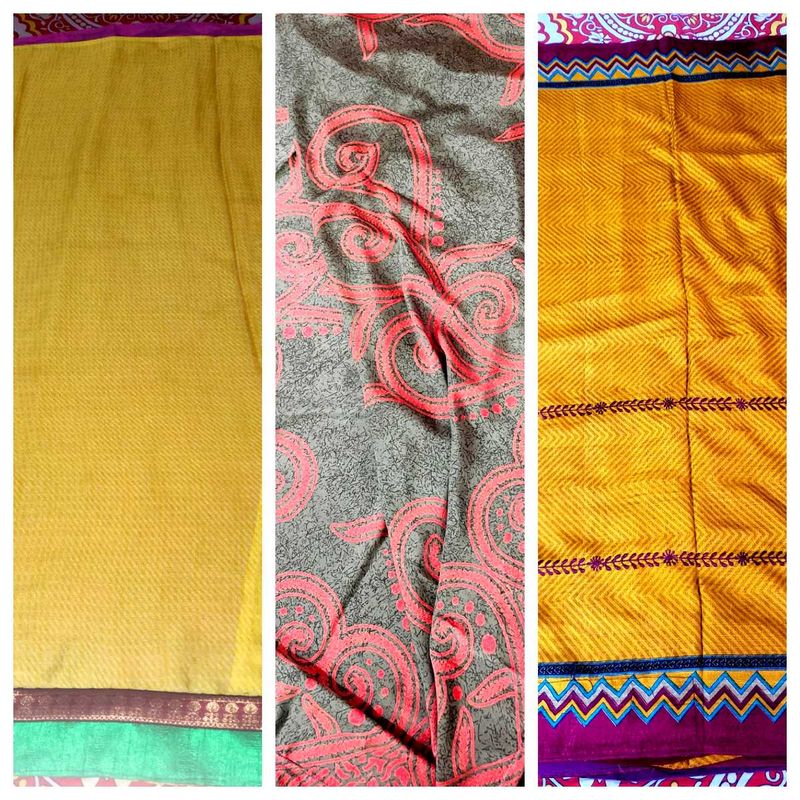 Designer Crepe Lehanga Style Saree