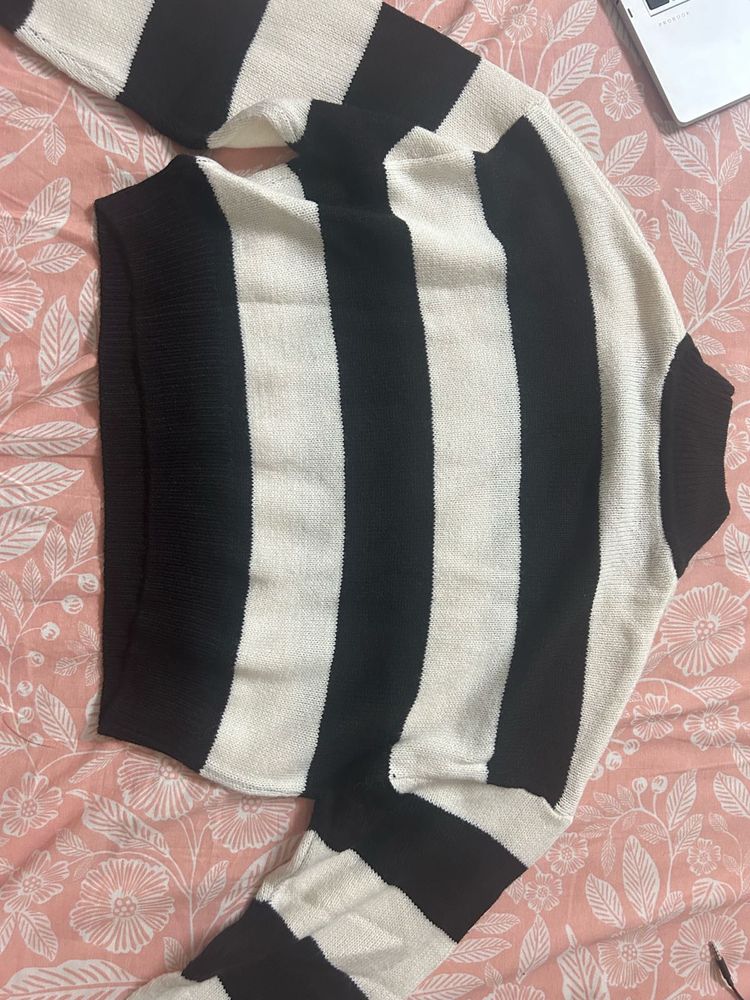 H&amp;M Striped Knit Jumper