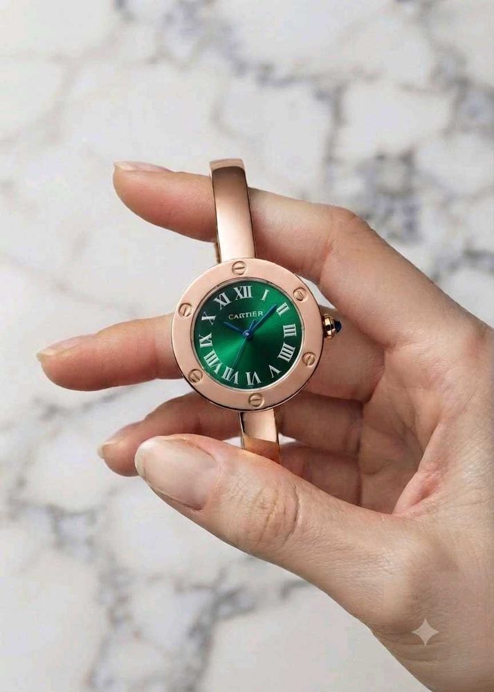 Cartier round  dial watch