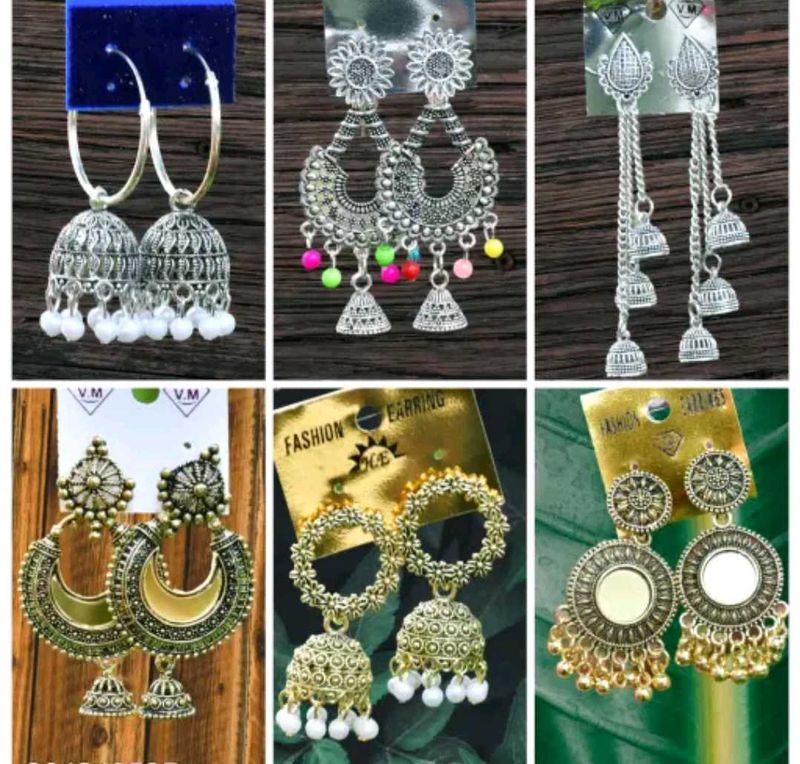 Exquisite Jhumka Earrings Set