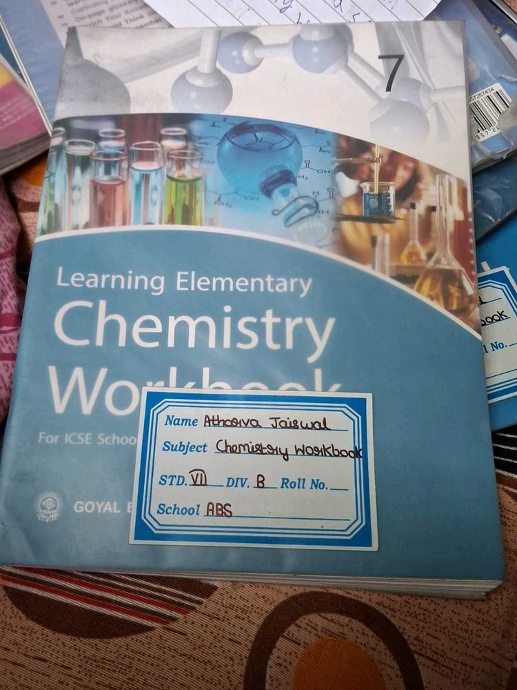 Learning Elementary Chemistry Workbook