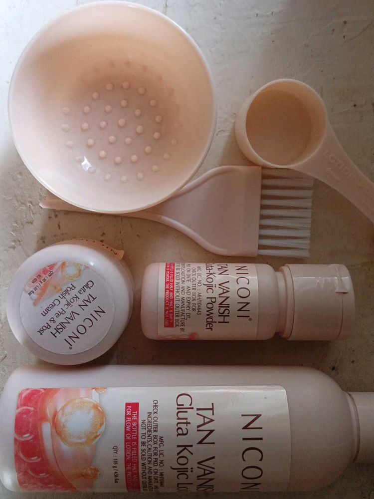 NICONI Tan Varnish Kit