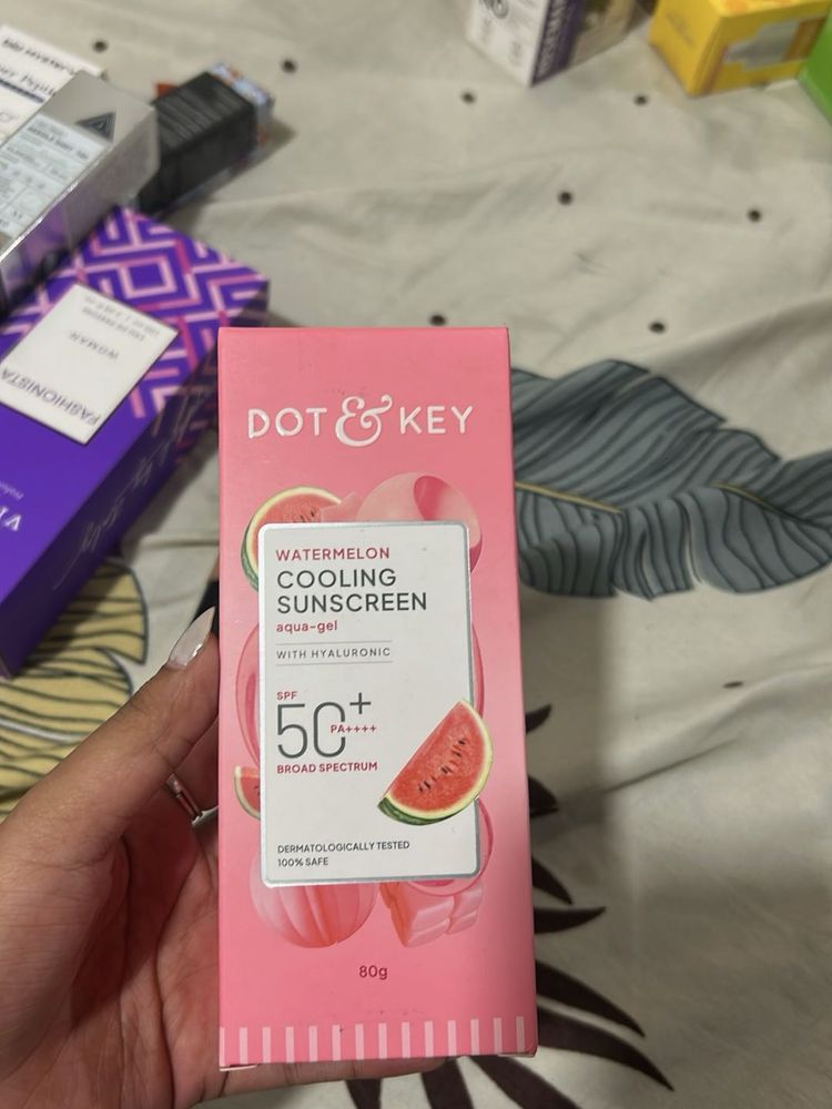 watermelon cooling sunscreen