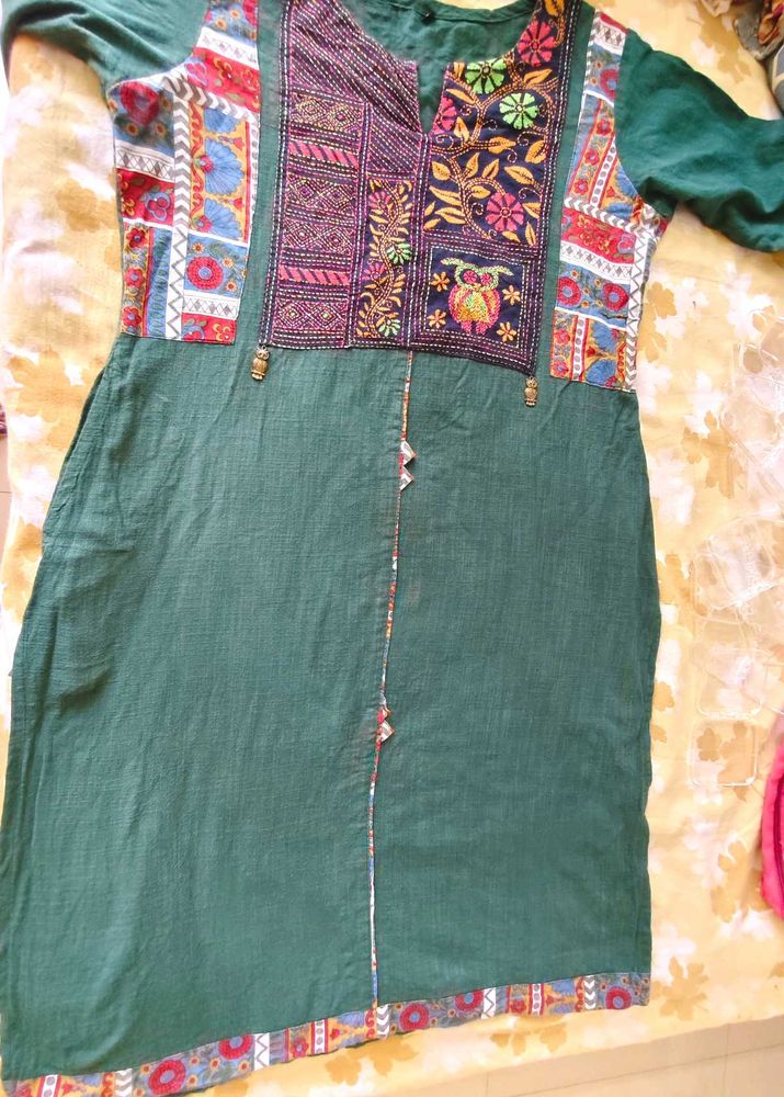 Embroidered Kurta