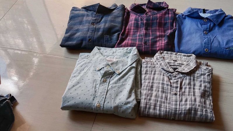 Bundle of Men's Casual Shirts