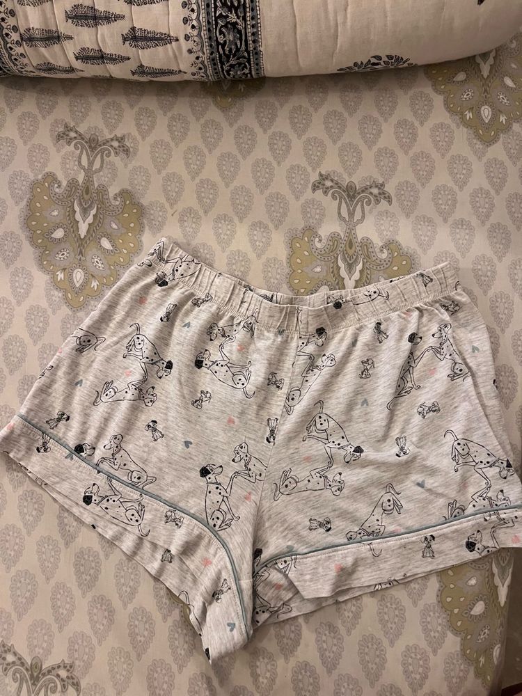 Cute Dalmatian Pajama Shorts