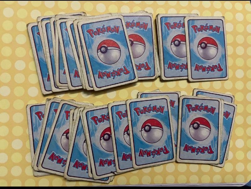 Old gen Ben ten and Pokemon trump card set