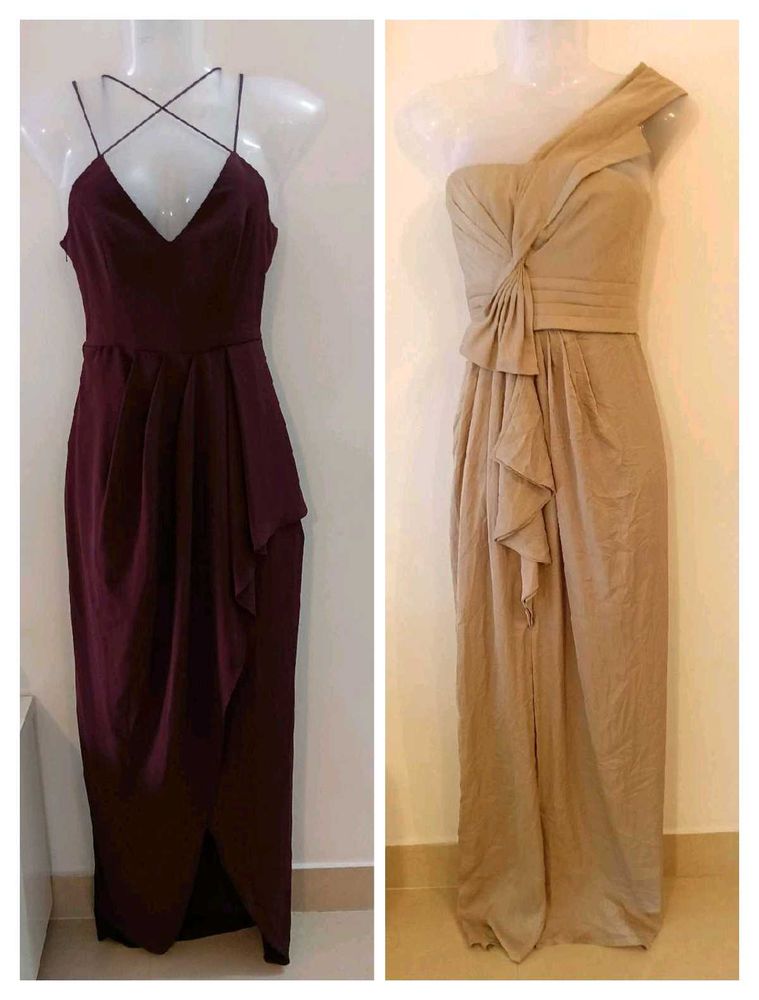 Combo BCBGMAXAZRIA gown &amp; Forever New Karina Dress