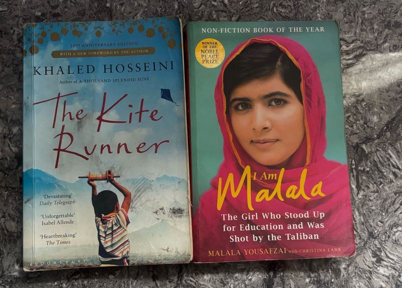 The Kite Runner &amp; I Am Malala Books