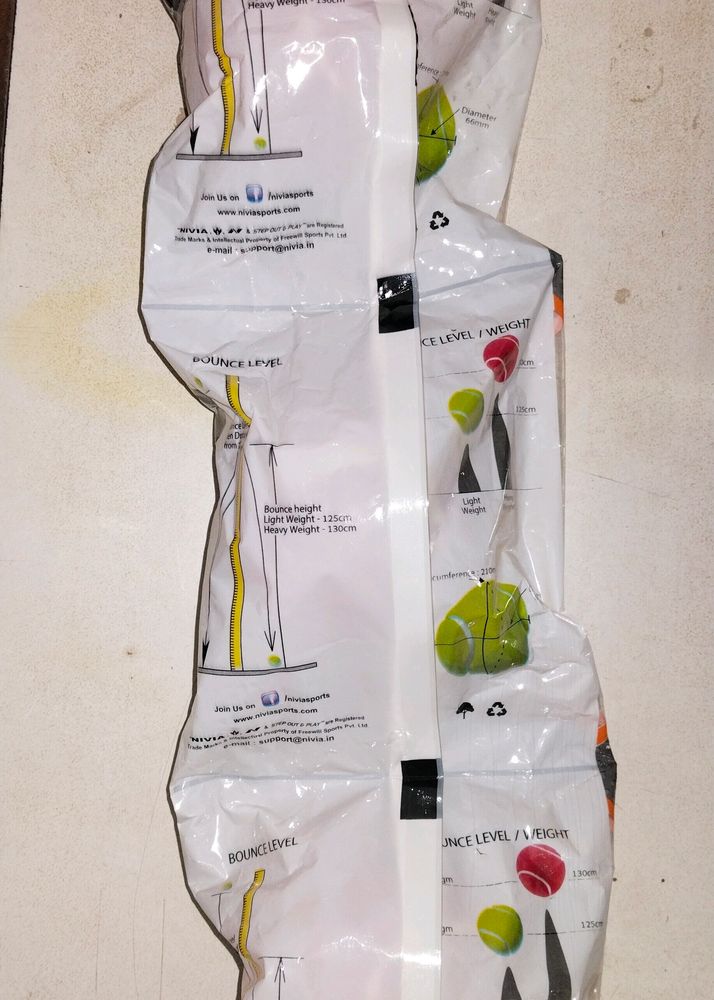 NIVIA BEST TENNIS BALL 3(SET)