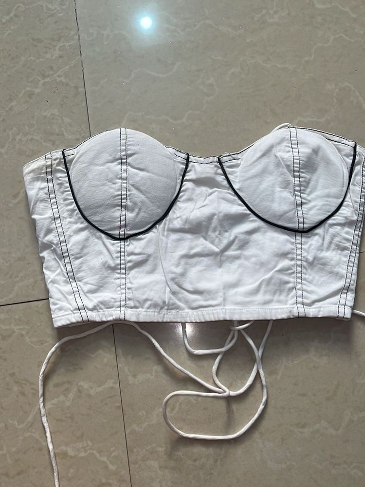 denim fabric top