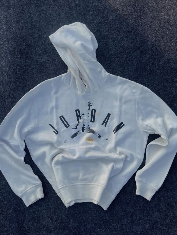 Jordan White Hoodie