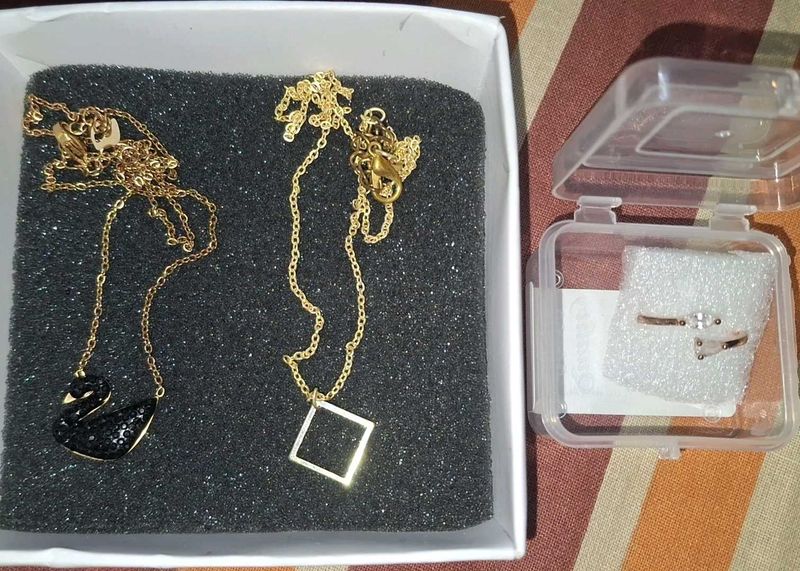 Jewelry Set: Necklaces &amp; Ring