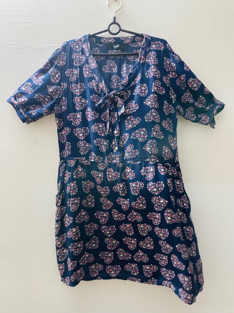 Cute Short Printed Dress